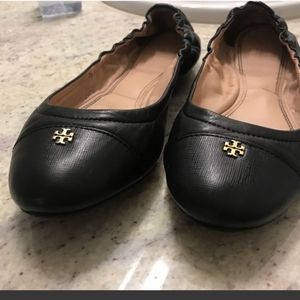 Black Tory Burch Flats